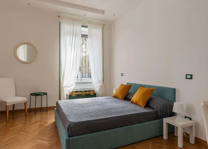 Guesthost - Bright X4 Along The Tevere! Apartment