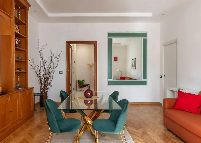 Apartment Guesthost - Bright X4 Along The Tevere!